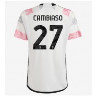 Pánský Fotbalový dres Juventus Andrea Cambiaso #27 2023-24 Venkovní Krátký Rukáv